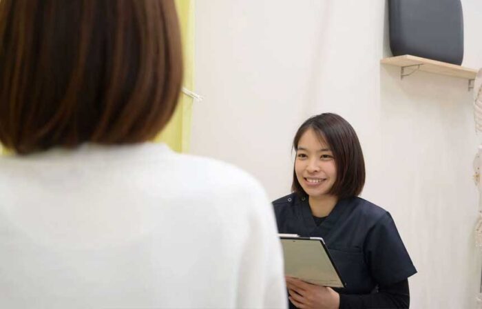ふくみみ鍼灸接骨院　問診